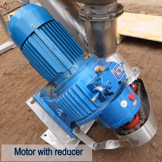 Automatic Stainless Steel Vertical Flour Spiral Screw Elevator